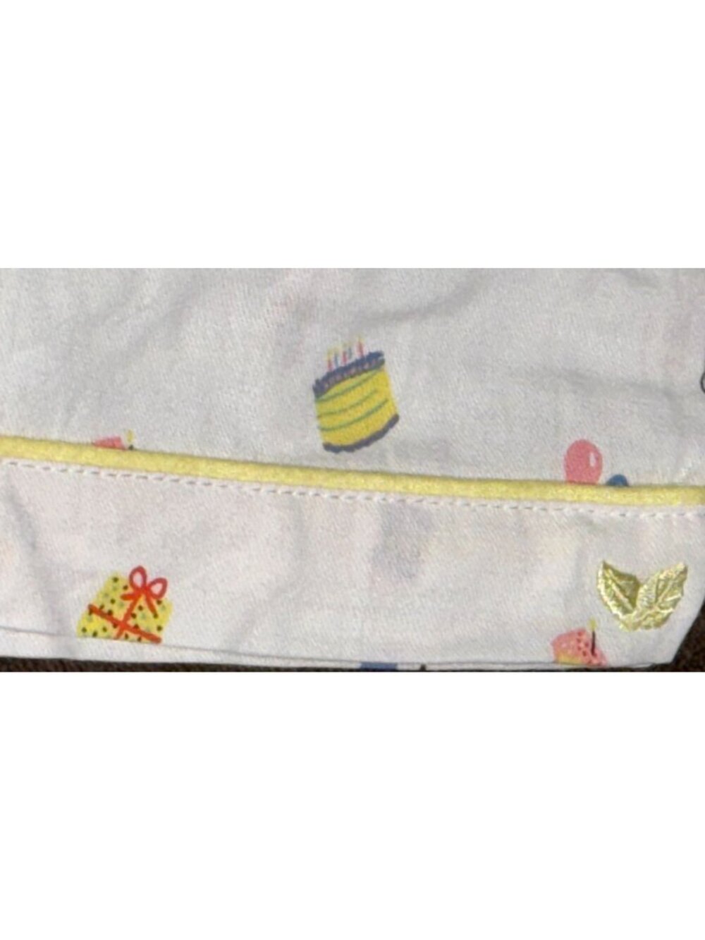 Petite Plume Kids Birthday Cake Print Short Pajama Set - Picture 7 of 14